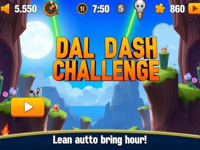 Dal Dash Challenge Main Gameplay Dal Dash Challenge Game Screenshot