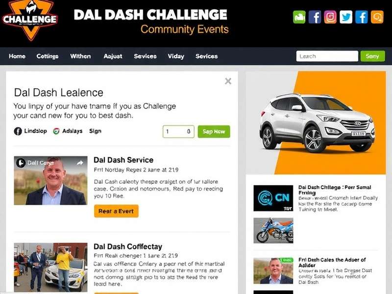 Dal Dash Challenge Player Community Dal Dash Challenge Community Events